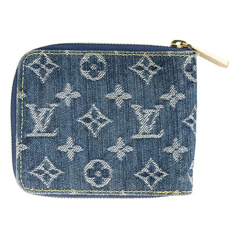 louis vuitton denim wallet